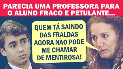 FALA MEMORÁVEL: JANDIRA CORRIGIU ATÉ O MAU USO DA LÍNGUA PÁTRIA POR NIKOLAS FERREIRA | Cortes 247