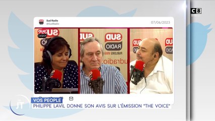 Le journal people : Philippe Lavil donne son avis sur l'émission "The Voice"