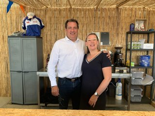 La guinguette "La Javannaise" de Château-du-Loir a ouvert ses portes le jeudi 8 juin 2023