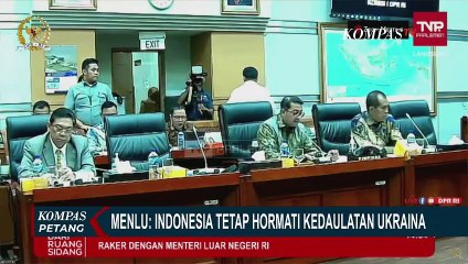 Menlu Minta Penjelasan Proposal Damai Ukraina-Rusai yang Diajukan Prabowo
