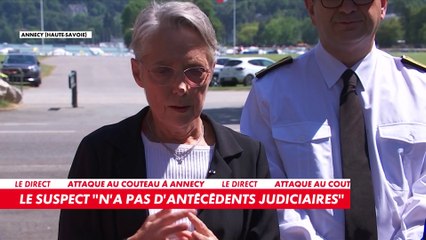 Élisabeth Borne : «Aujourd'hui, c'est le temps de l'émotion, ça doit être le temps de l'unité, de solidarité»