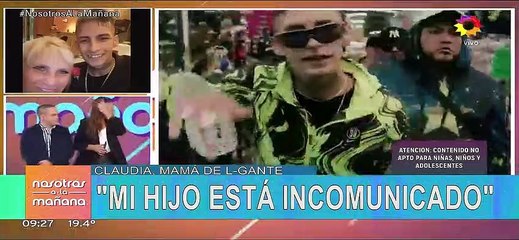 Claudia Valenzuela, la mamá de L-Gante, contó cómo está tras la detención de su hijo_Trim