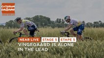Vingegaard is alone in the lead - Étape 5 / Stage 5 - #Dauphiné 2023