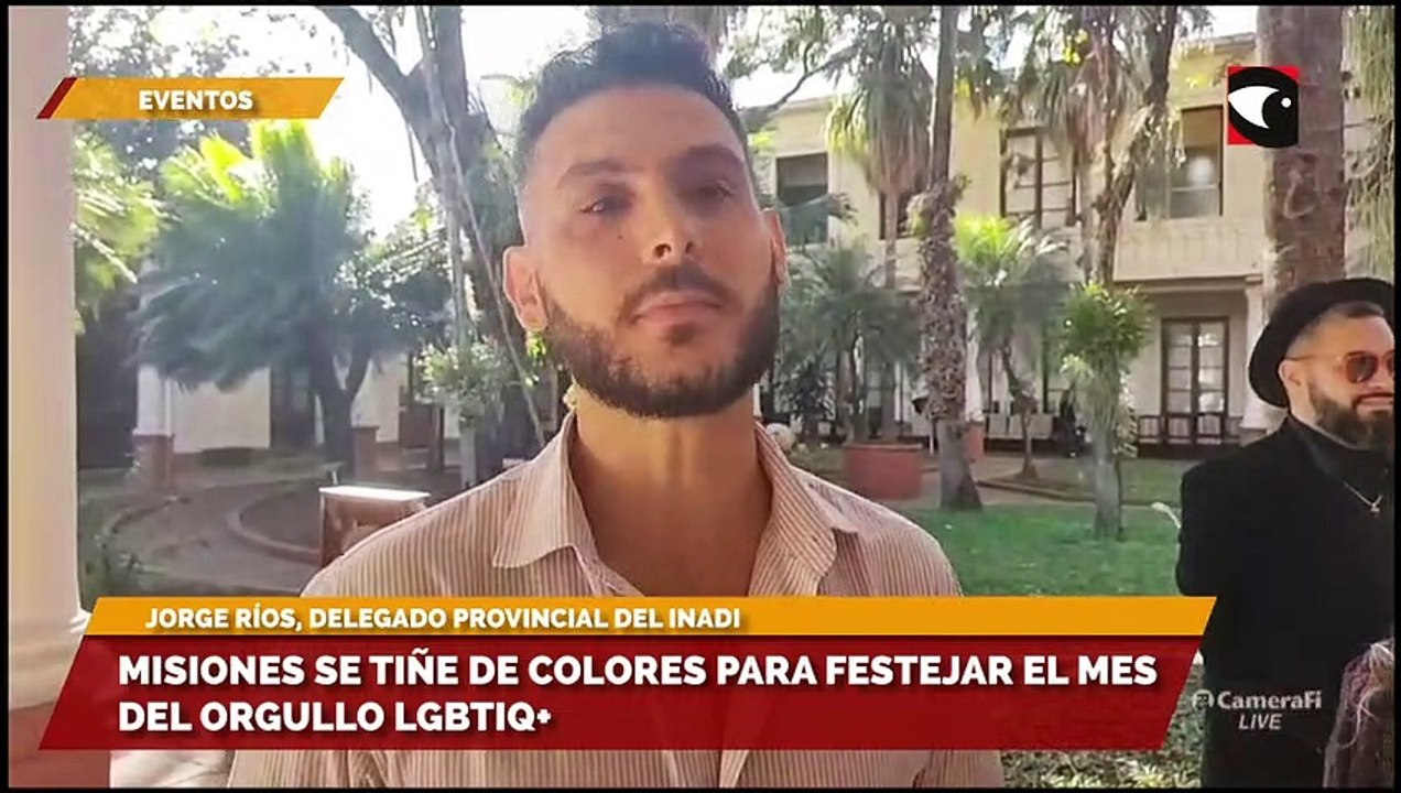 Jorge Ríos, delegado provincial del INADI, resaltó el avance que tuvo la Argentina en cuestión de derechos del colectivo LGBTIQ+