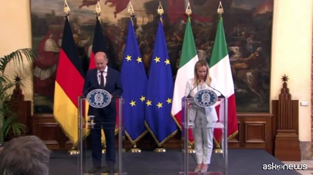 Scholz: Germania vicino alle vittime dell'alluvione in Emilia Romagna