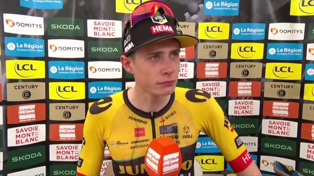 Critérium du Dauphiné 2023 - Jonas Vingegaard : Of course I am very happy with this victory today. But I believe that on a day like this, with what happened in Annecy, cycling is not very important...My thoughts go out to all the families
