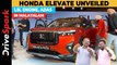 Honda Elevate Unveiled | Most Powerful Naturally Aspirated Model In Its Clan | KurudiNPeppe