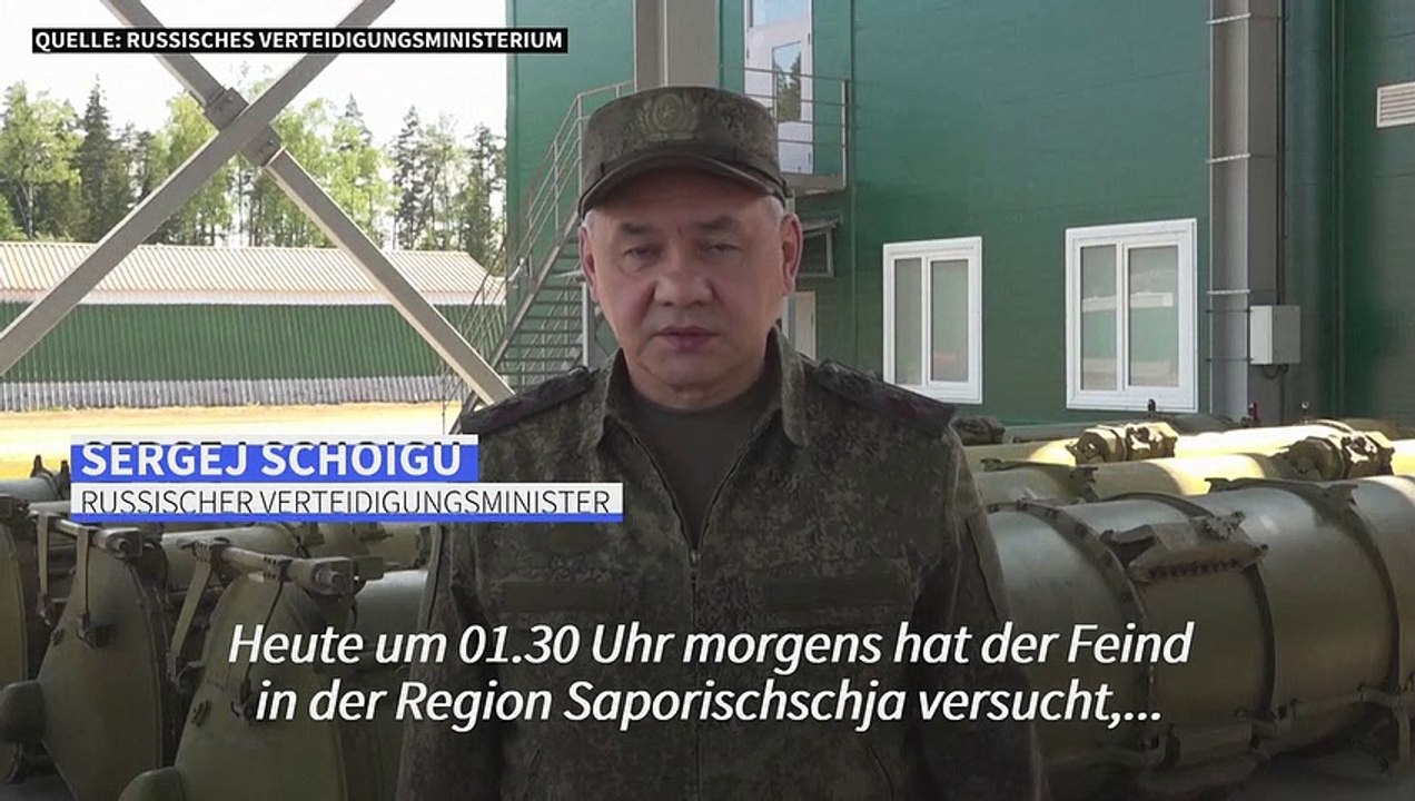 Moskau verkündet Abwehr von ukrainischer Offensive in Region Saporischschja