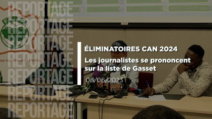 Éliminatoires CAN 2024: Les journalistes se prononcent sur la liste de Gasset