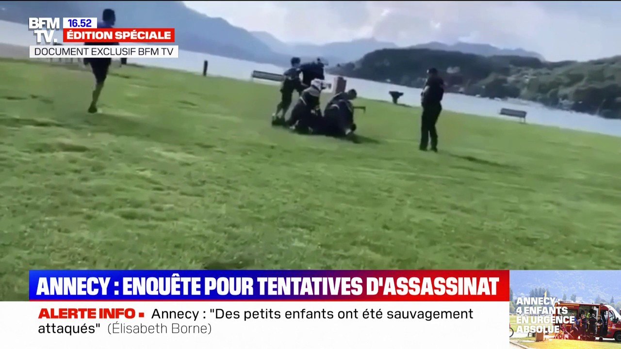 Document BFMTV - Attaque au couteau à Annecy: l...
