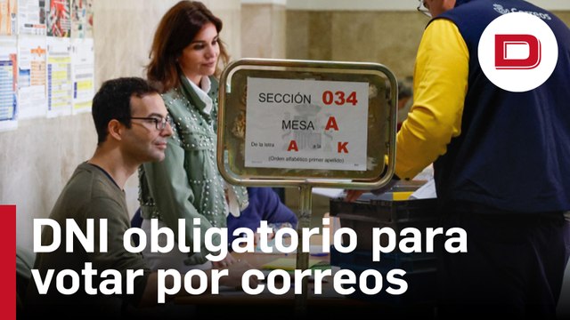 Fin a los intentos de fraude: quienes voten por correo deberán presentar el DNI al enviar la papeleta