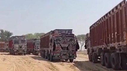 अयोध्या: अवैध बालू खनन पर हुई बड़ी कार्यवाई, 67 वाहन सीज पर बोले खनन अधिकारी...