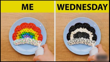 ME vs WEDNESDAY COOKING CHALLENGE | Kitchen Gadgets and Parenting Hacks