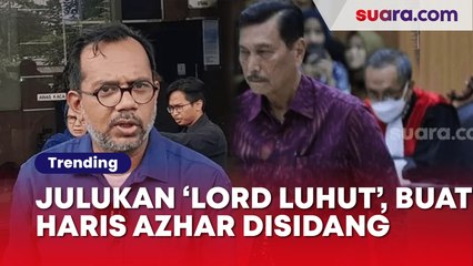 Asal Mula Julukan 'Lord' Luhut, Panggilan yang Bikin Haris Azhar Disidang