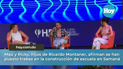 Hijos de Ricardo Montaner, denuncian trabas en la construcción escuela en Samaná