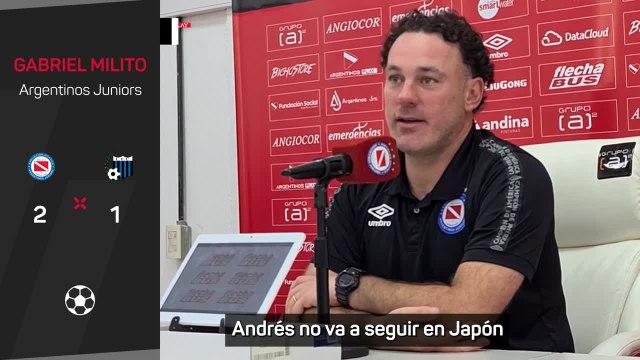Gabi Milito descubre una oferta a Iniesta del fútbol argentino
