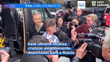 Ucrânia diz que Rússia deportou à força ou raptou cerca de 19.500 crianças