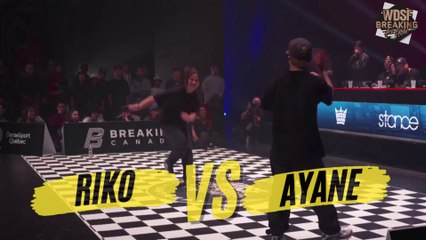 BGIRL RIKO VS BGIRL AYANE | FINAL | WDSF BREAKING FOR GOLD MONTREAL 2023