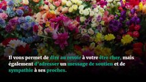 Quel message mettre sur une gerbe de fleurs pour un enterrement ?