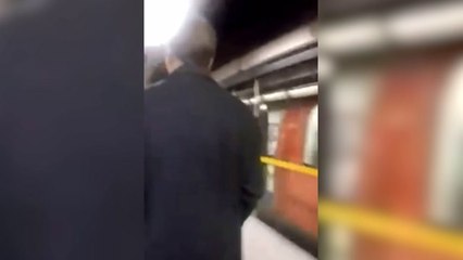 Matt Hancock is assaulted on the London Underground