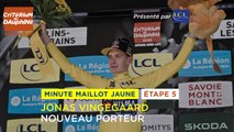 Minute Maillot Jaune & Bleu LCL - Étape 5 / Stage 5 - #Dauphiné 2023