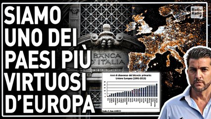 Ci hanno sempre mentito sulla nostra economia: siamo uno dei paesi più virtuosi d'Europa