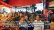 Pedagang Nyanyikan Indonesia Raya saat Presiden Jokowi dan PM Anwar Sambangi Pasar Chow Kit