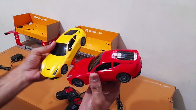 Unboxing and Review of high speed remote toy car rechargeable drift car