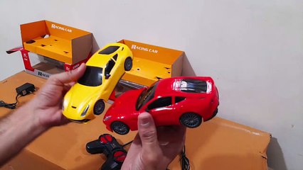 Unboxing and Review of high speed remote toy car rechargeable drift car