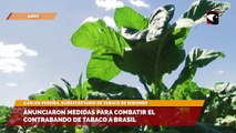 Anunciaron medidas para combatir el contrabando de tabaco a Brasil Carlos Pereira, subsecretario de tabaco de Misiones