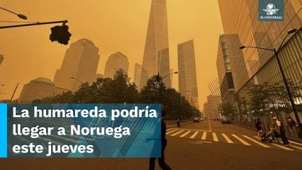 Advierten que mala calidad del aire podría durar días en EU y Canadá por incendios