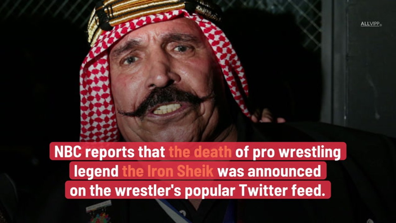 Pro Wrestling Legend The Iron Sheik Dies at 81 video Dailymotion