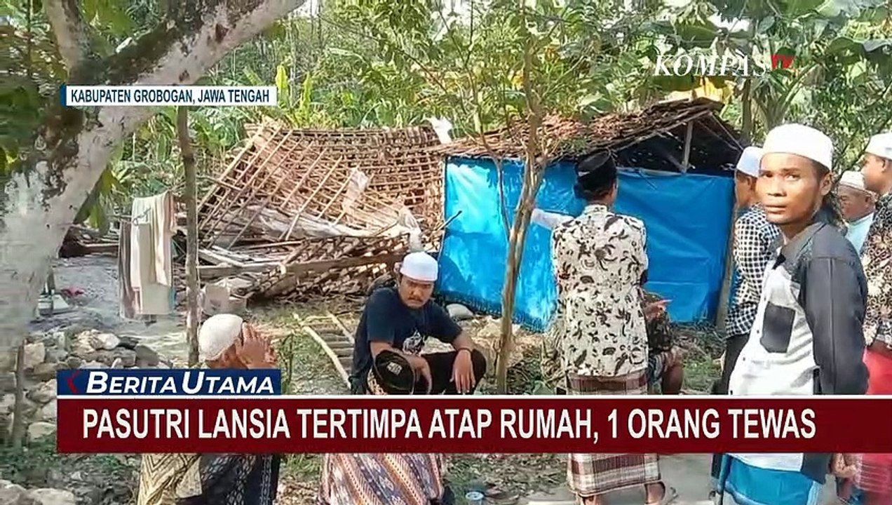 Tak Gunakan Jasa Tukang Bangunan, Pasangan Lansia Tertimpa Atap Lapuk yang Tengah Diperbaiki