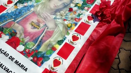Tudo pronto para a celebração da Missa de Corpus Christi na Paróquia Santo Antônio