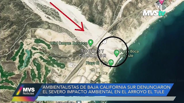 Ambientalistas de BCS denunciaron el severo impacto ambiental en el arroyo El Tule