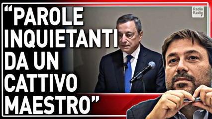 Draghi straparla sulla guerra al Mit ▷ Montanari: "Inquietante che parli di seconda guerra mondiale"
