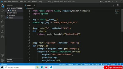 CREA TU PROPIO CLON DE CHATGPT UTILIZANDO OPEN AI