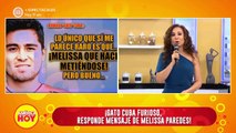 Rodrigo Cuba 'cuadra' a Melissa Paredes por opinar sobre su ex, Ale Venturo.