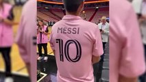 Ya hay camiseta de Messi con el Inter Miami, vista en la NBA