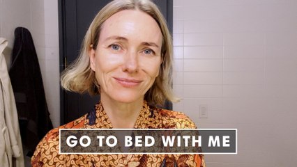 Naomi Watts’ Skincare Routine For Menopausal Skin | Go To Bed With Me | Harper's BAZAAR
