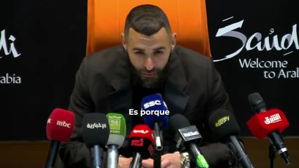 La llamativa primera respuesta de Benzema en Arabia: “Elegí este club por sus valores”
