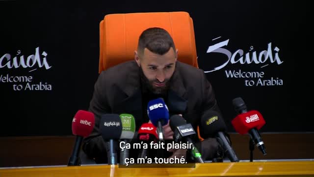 Al-Ittihad - Benzema : "Un club avec beaucoup de valeurs et d'ambition"