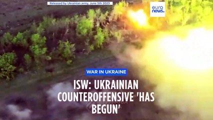 Ukraine's counteroffensive has begun, the Institute for the Study of War says