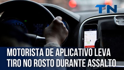 Motorista de aplicativo leva tiro no rosto durante assalto na Grande Vitória