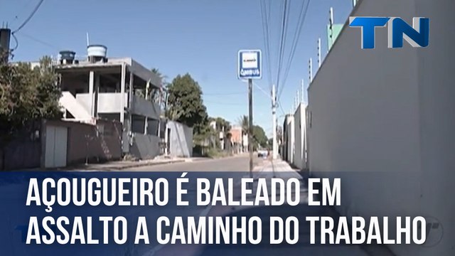 Açougueiro é baleado em assalto a caminho do trabalho na Grande Vitória