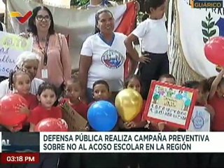 Guárico | Funcionarios Públicos participaron en la campaña preventiva sobre el acoso escolar