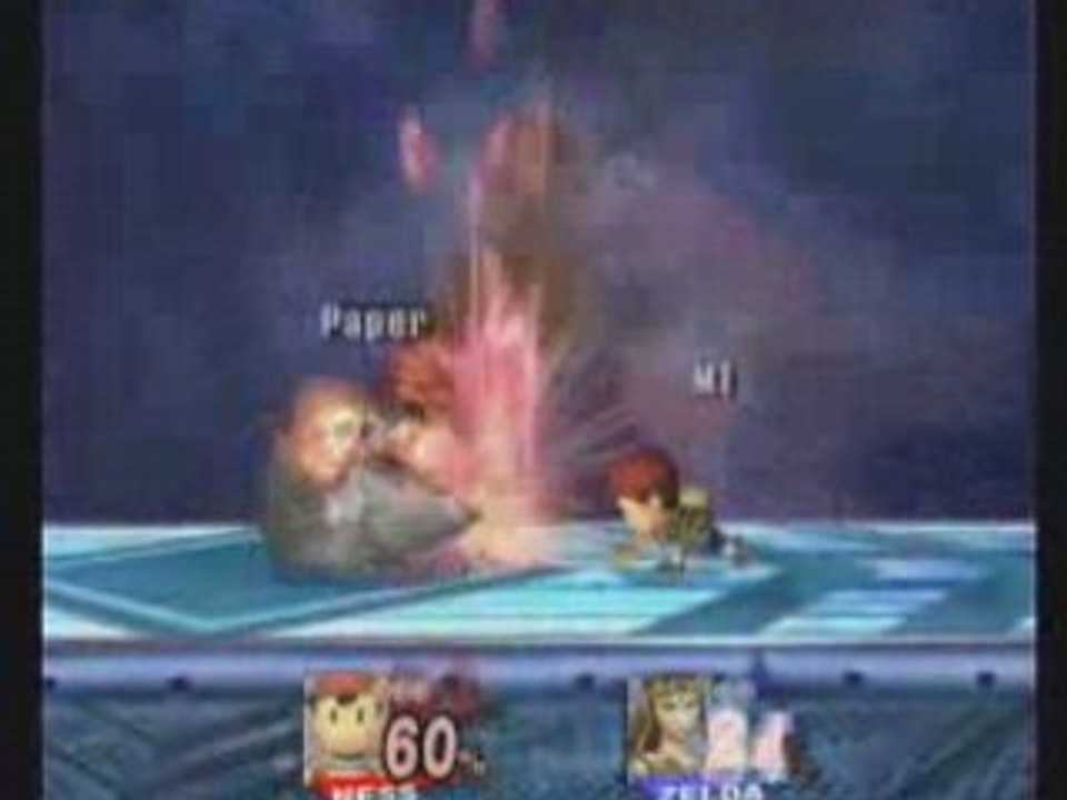 Brawl MasterT (Ness) vs Paper (Zelda)