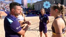 Beach Volleyball Germany vs France, European Championships, Munich 2022