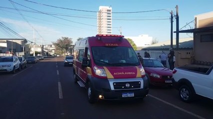 Mulher fica ferida em acidente de trânsito no Neva