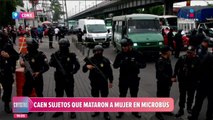 Detienen a sujetos que dispararon en contra de una mujer en Iztapalapa